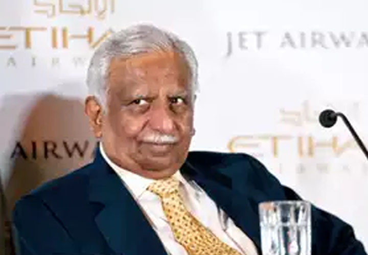 എത്തിഹാദിനോട് സാമ്പത്തിക സഹായം തേടി നരേഷ് ഗോയാല്‍ രംഗത്തെത്തി; 750 കോടി രൂപയുടെ അടിയന്തിര സഹായം ആവശ്യം